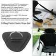 thumbnail image 3 of Parche De Anillo En D Reforzado, Juego De Cuerda Elástica Para Kayak, Canoa, Barco Inflable De PVC De Acero Inoxidable Para Tabla De Surf, Tabla De Remo, Cuerda De Rescate, 3 of 7
