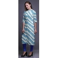 thumbnail image 3 of Bimba Women Straight Long Kurta Regular Fit Tunic Casual Kurti X-Small, 3 of 6