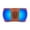 brown and blue, variant on EHJRE Horse Eye Cover Horse Protective Eyewear, Protection Portable Horse Riding Goggles for Jumping Game Endurance Riding Trail brown and gray