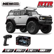 1/16 Remote Control Crawler Car Toy 2.4Gz All Terrain Crawling Car Model Play Vehicle for Adult Outdoor Competiton Game