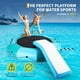 thumbnail image 5 of Yeshouse Trampolín acuático inflable de 3 m (10 pies) para lago, piscina y océano. Incluye escalera, bolsas de anclaje y bomba. Ideal para adultos, niños y familias, 5 of 7