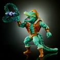 thumbnail image 4 of MOTU Origins Turtles of Grayskull Leatherhead Action Figure Toy with Plug-in Tail, Claw Trap, 4 of 6