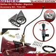 thumbnail image 1 of American Shifter  700R4 Shifter Kit Black 23 in. Swan E Brake Cable Clamp Trim Kit Dipstick for F659F, 1 of 1