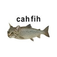 thumbnail image 2 of Cah Fih Shirt, Fih Funny Mispelled Fish Meme Hoodie, Cat and Fish Tank Top, 2 of 7