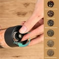 thumbnail image 2 of Electric Spices Grinder for BBQs with LED Lighting USB Rechargeable Peppers Mill for Cooking Enthusiasts Kitchenwares, 2 of 5