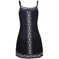 thumbnail image 4 of DYMADE Womens Vocation Summer Sleeveless V-Neck Ethnic Print Adjustable Strap Slip Dress, 4 of 4