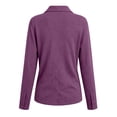 thumbnail image 4 of Sewkxo Cardigan Sweaters for Women Lightweight Trendy Long Sleeve Lapel Collar Button Down Knit Sweater Cardigans,Purple 2XL, 4 of 5