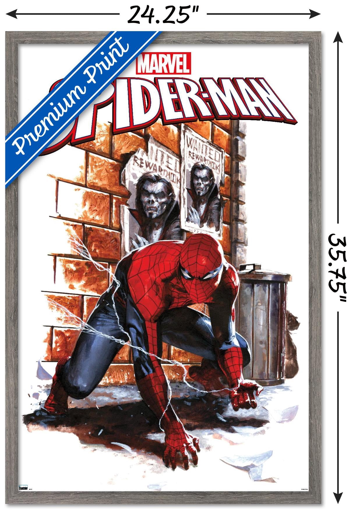 Marvel Comics - Morbius - Friendly Neighborhood Spider-Man #1 Wall Poster, 22.375" x 34", Framed