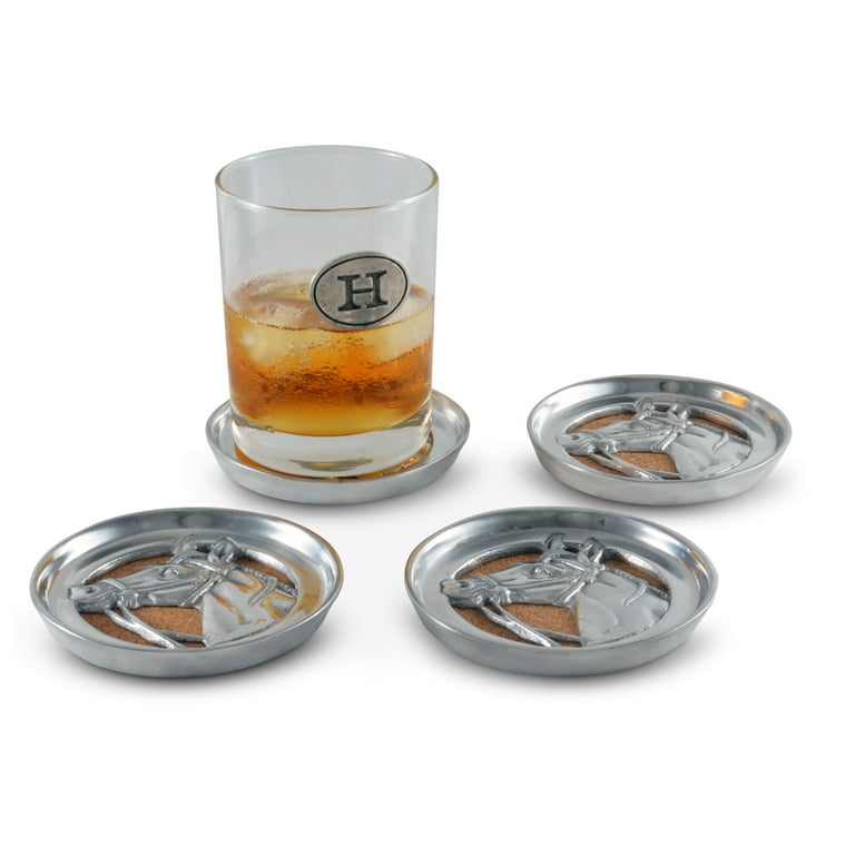 Aluminum drink coasters deals