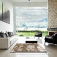 thumbnail image 7 of Ahgly Company Machine Washable Indoor Rectangle Abstract Tan Brown Area Rugs, 8' x 12', 7 of 7