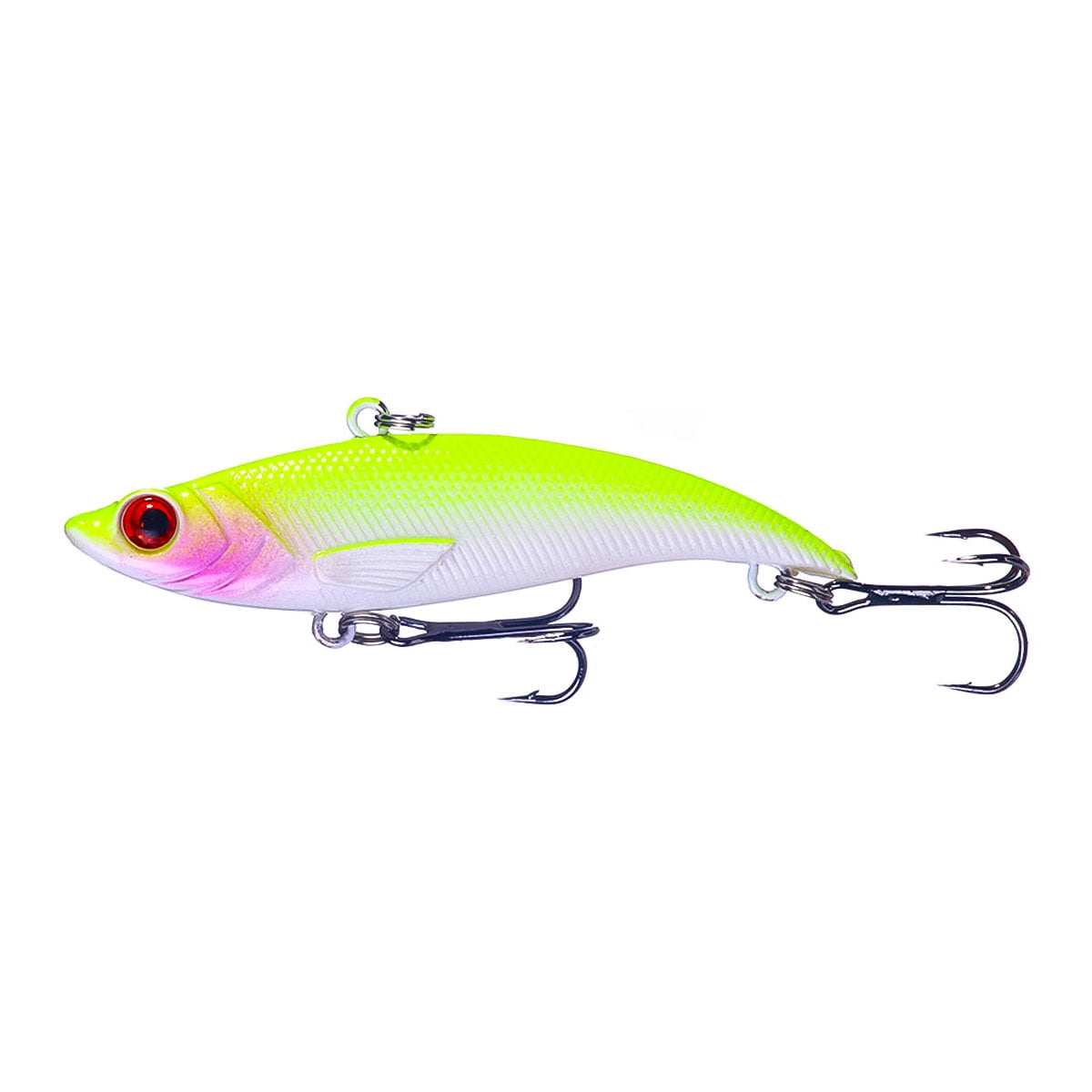 HENGJIA Fishing Lures for Bass, Long Casting Sinking Lure Hard Bait Minnow VIB Fishing Lure for Trout Walleye Redfish Freshwater or Saltwater