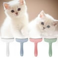thumbnail image 2 of SharkTRUE Professional Pet Depilatory Grooming Comb With V-tooth And slip Shedding Massaging Handle Rake Dogs Tool comb knot double double fleas fleas remover deshedding brush dog double comb,double, 2 of 8