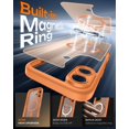 thumbnail image 3 of Funda de teléfono TOCOL para iPhone 17 con protección de cámara completa, color naranja, 3 of 7