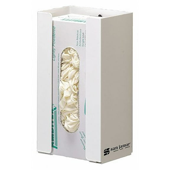 San Jamar G0802 White Dispenser for Disposable Gloves