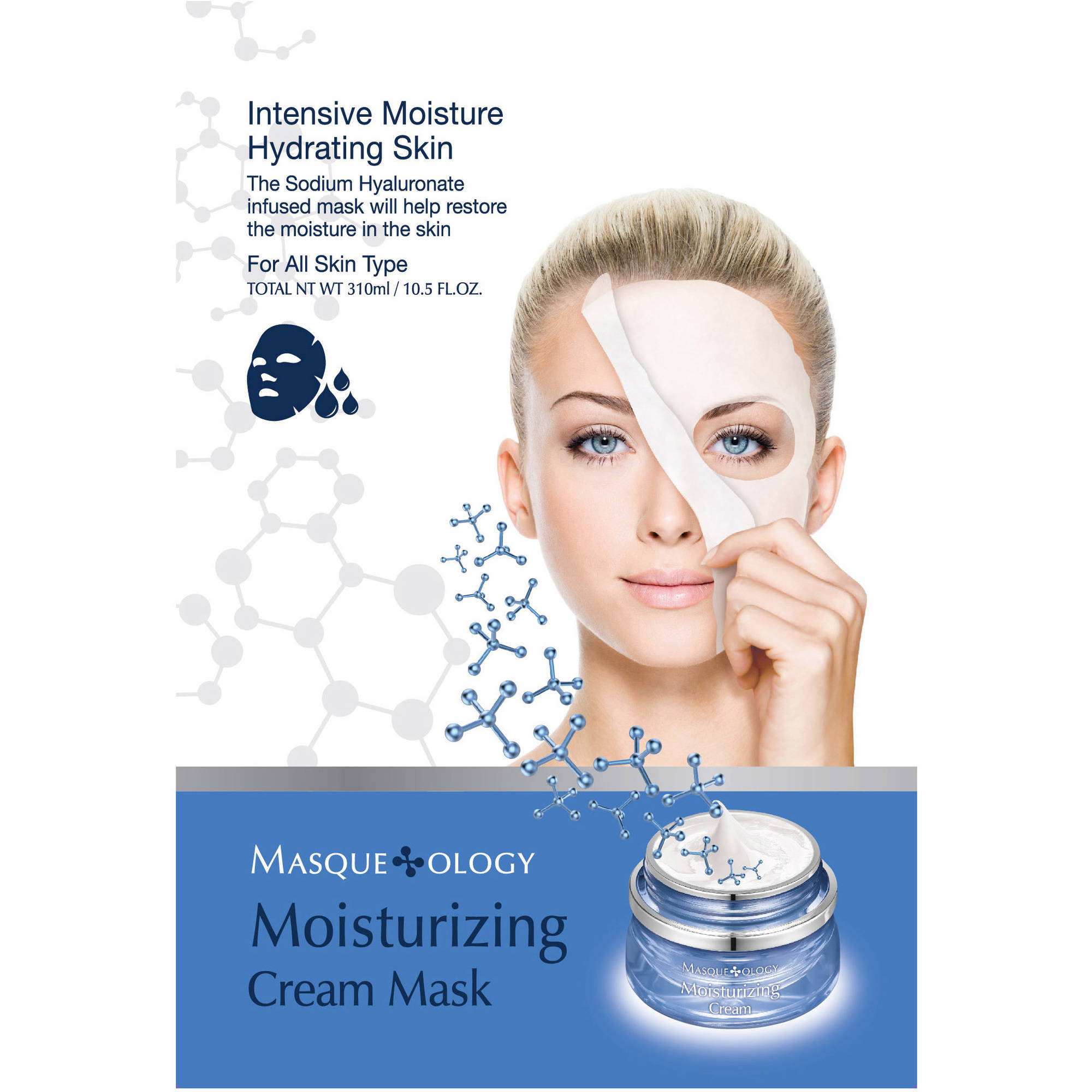 Masqueology Moisturizing Cream Mask, 10.5 fl oz