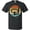 AB-Black, variant on Inktastic Scuba Diver Retro Sunset Diving T-Shirt