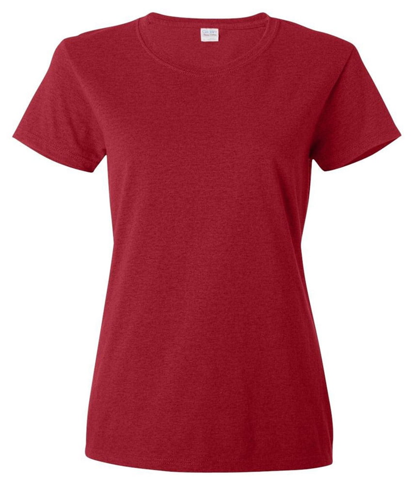 Download Gildan - Gildan 5000L Women's Cotton T-Shirt -Cardinal Red ...