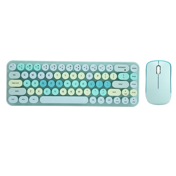 Combo de teclado y Mouse NikouMX Teclado USB 2.4G Inalámbrico