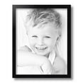 thumbnail image 2 of ArtToFrames 11" x 14" Satin Black Short Picture Frame, 11x14 inch Black Wood Poster Frame (WOM-1416), 1 Pack, 2 of 7