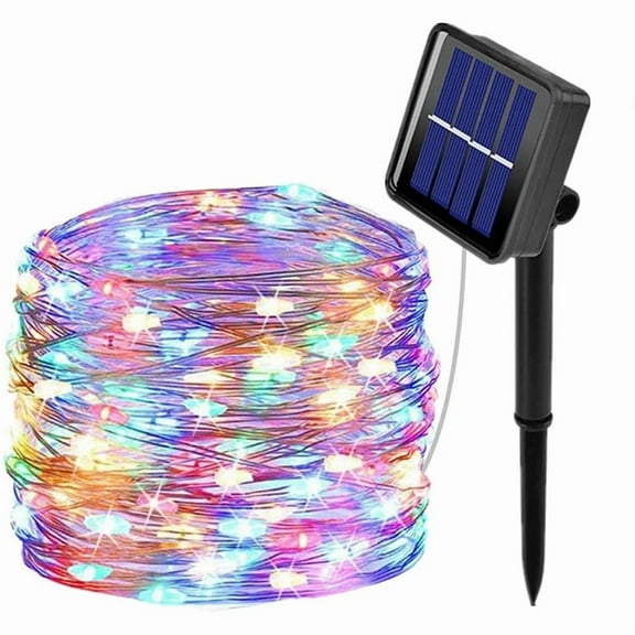 Solar String Lights Led Waterproof Copper Wire Xmas Garden Party Decor Outdoor