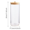 thumbnail image 2 of 98oz Food Storage Jars with Airtight Bamboo Lid - Clear Kitchen Canisters for Pantry Organization, Coffee, Flour, Sugar, Candy Storage, and Dry Food Container Solutions, 2 of 6