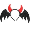 thumbnail image 1 of Diadema de Halloween Diadema de cuerno de murciélago de Halloween Diadema de murciélago Cosplay Diadema de ala de murciélago Cosplay Diadema, 1 of 6