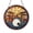 Acrylic 3.5 Inch, variant on Percussion Window Decor – Decorative Stained Glass Style Drum Art
