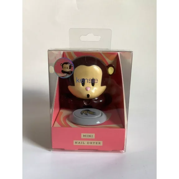 Kensie Mini Nail Dryer Dry Nails Instantly Monkey Blowing