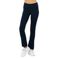 thumbnail image 2 of Women & Plus Workout Fitness Stretch Comfy Lounge Flare Slim Fit Yoga Pants, 2 of 3