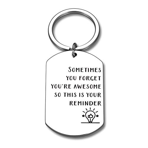 Positive Mindset Keychain Gift Positivity Gift Underestimate Me That’ll Be Fun Keychain Clip On Keychain Motivating Gift 