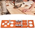 thumbnail image 4 of Right Angle Saw Guide Rail, Aluminum Alloy Stainless Steel 90° Saw Guide Rail Fast Accurate Stable Orange Woodworking  For Daily Using, 4 of 8