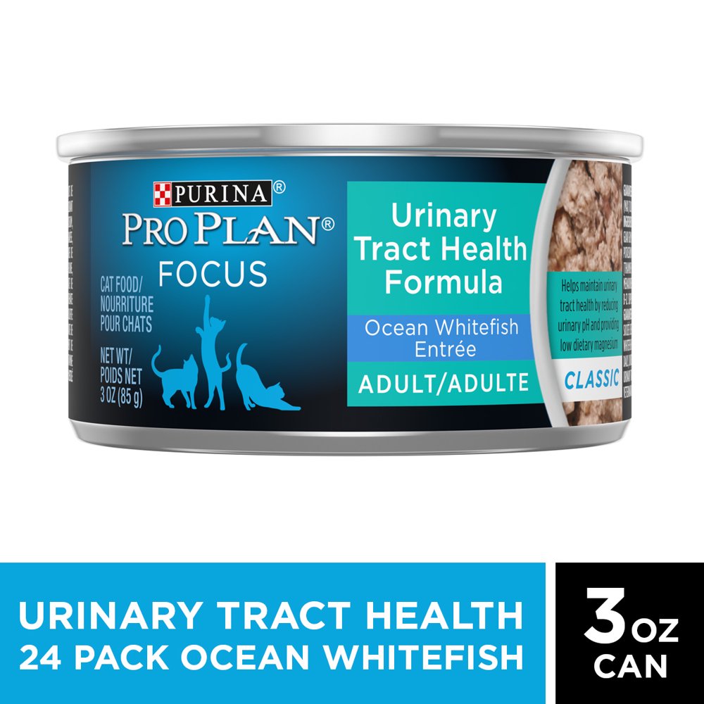 Purina Pro Plan Urinary Tract Health Pate Wet Cat Food, FOCUS Urinary Tract Health Formula Ocean