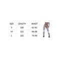 thumbnail image 6 of Qiylii Women Buckles Bottomless Pants High Waist Cargo Trousers Crothchless Color Block Boggy Trousers Long Rave Legging, 6 of 6