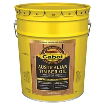 5 gal Cabot 3458 Honey Teak Australian Timber Oil Triple Oil Protection