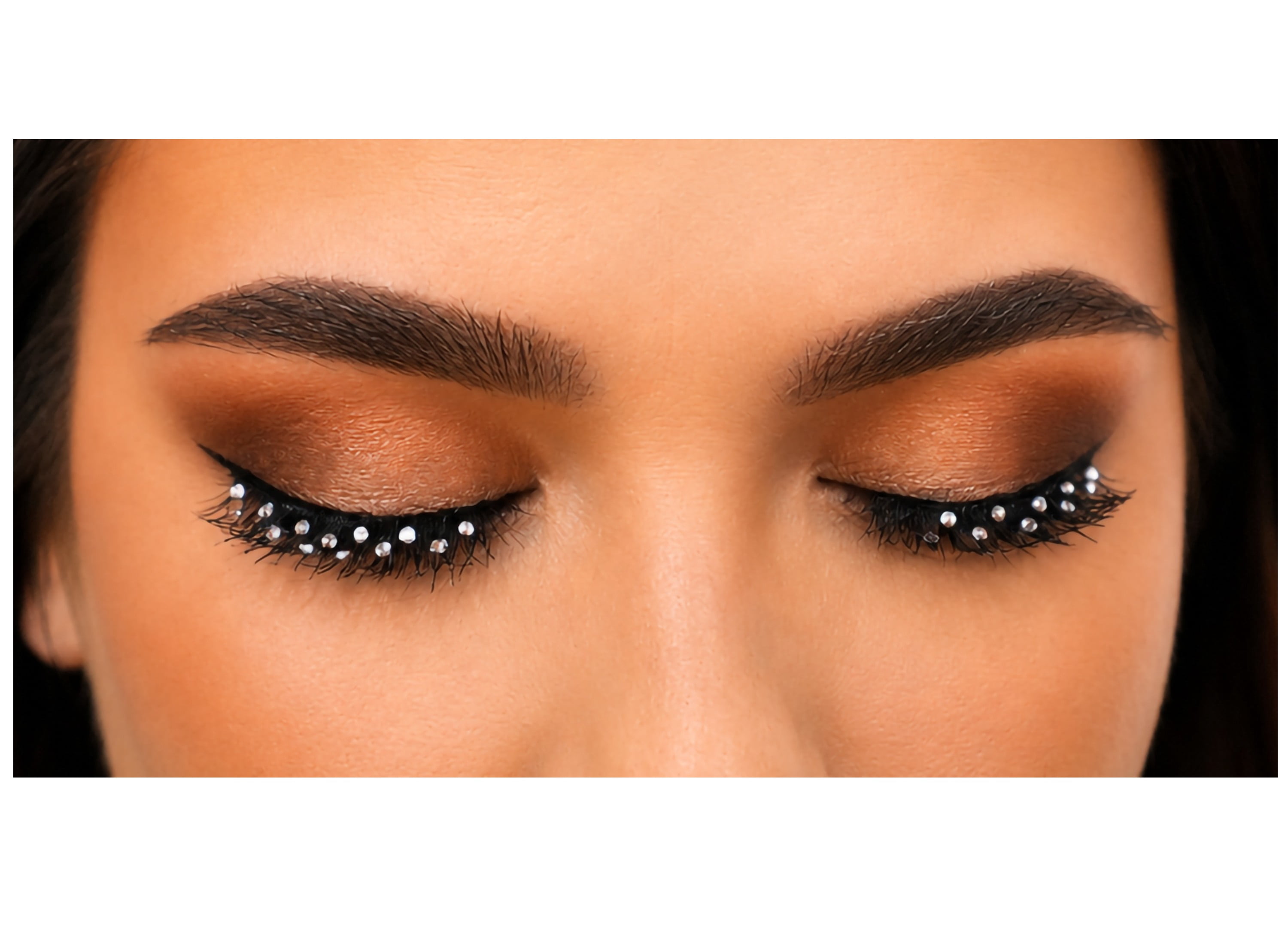Glam Gala Eylashes from Uptown Ghouls, Halloween Makeup by Cinema Secrets