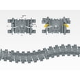 thumbnail image 4 of Esquirla Train Tracks City Train Rail Straight & Flexible Switch & Curved Rails Building Straight Flexible, 4 of 8