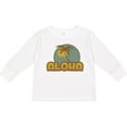 thumbnail image 3 of Inktastic Aloha Palm Boys or Girls Long Sleeve Toddler T-Shirt, 3 of 5