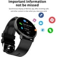 thumbnail image 5 of Smart Watch for Motorola Moto G (2024) Fitness Tracker Watches for Men Women, IP67 Waterproof HD Touch Screen Smartwatch for Android/iOS Phones, 24 Sports, Activity Tracker - Black, 5 of 5