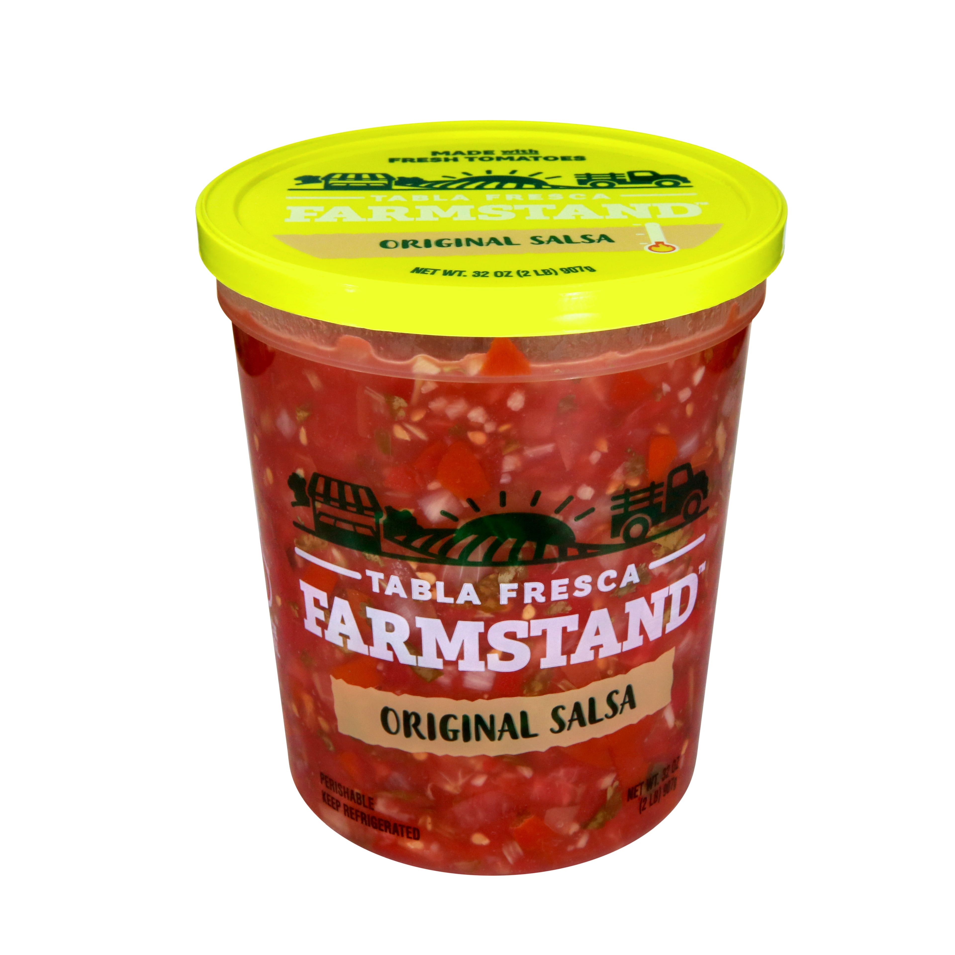 Tabla Fresca Farmstand Original Salsa, Large 32 oz, Gluten-Free, Refrigerated