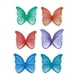 thumbnail image 1 of Papel de arroz glutinoso Mariposa de acuarela Impresión de papel de oblea de mariposa de arroz pegajoso Decoración de pastel de mariposa, 1 of 3