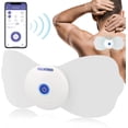 thumbnail image 1 of Masajeador inalámbrico TENS y EMS para aliviar el dolor de espalda - Estimulador muscular EMS Bluetooth controlado por aplicación para aliviar el dolor de espalda, hombros, piernas y cuello., 1 of 5