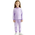 thumbnail image 2 of breaise Kids 2 Pieces Pajama Sets Cozy Cotton Stripe Pjs for Boys Girls Sleepwear, 2 of 6