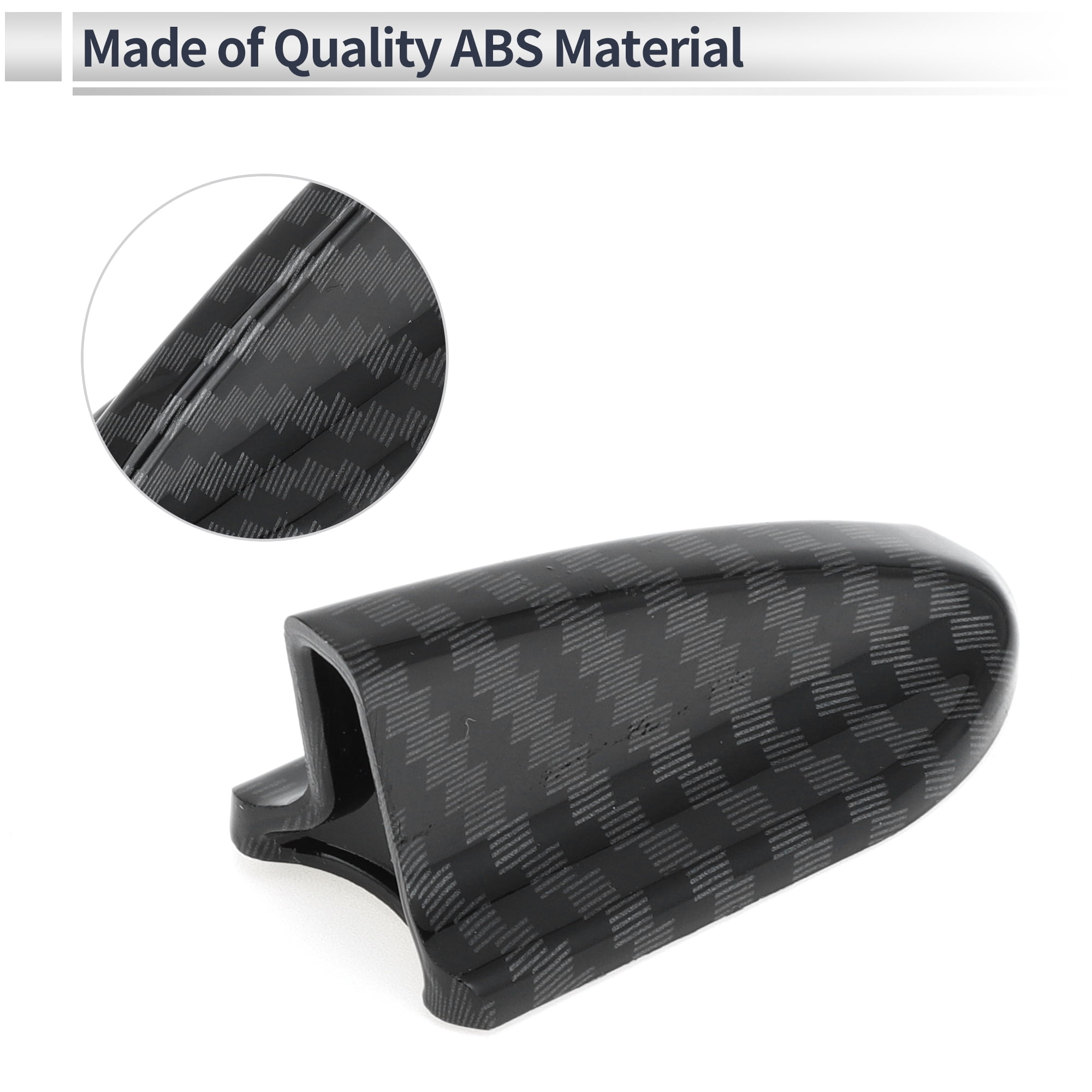 Unique Bargains Universal Shark Fin Dummy Antenna Mount 2.1" Aerial Black 2.1"