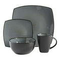 thumbnail image 4 of Gibson Soho Lounge Square 16-Piece Dinnerware Set - Eclipse, 4 of 6