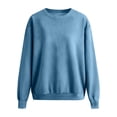 thumbnail image 4 of Women's Round Neck Print Comfortable Long Sleeve Hoodie Top For Daily Casual, 4 of 9