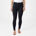 thumbnail image 2 of B Vertigo Davina Women's Mid-Rise Breathable Knee Patch Breeches with Phone Pockets, 2 of 8