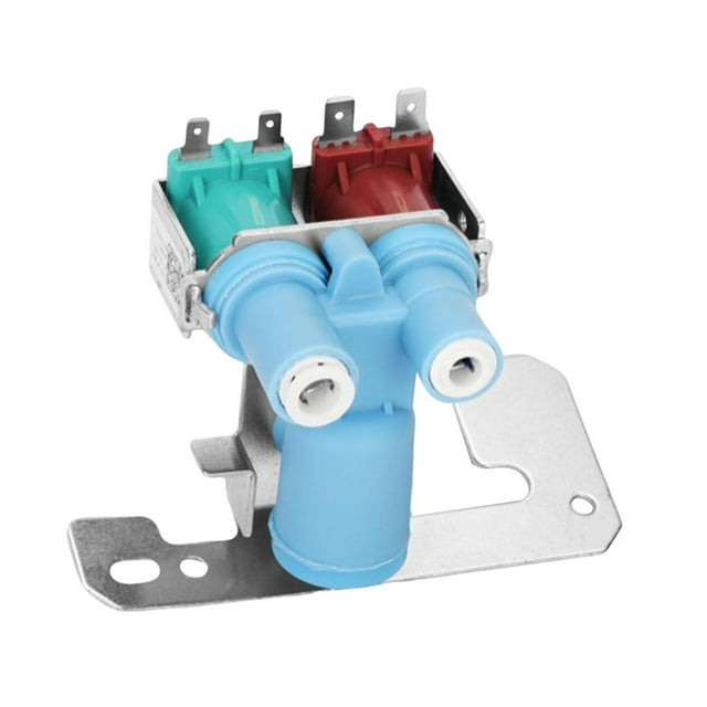 Luzkey Valve d'Entrée d'Eau pour Réfrigérateur, Wr57x10032, Installation Facile, Pièces de Réparation Premium Remplace Accessoire Valve de Frigo Wr57x3326