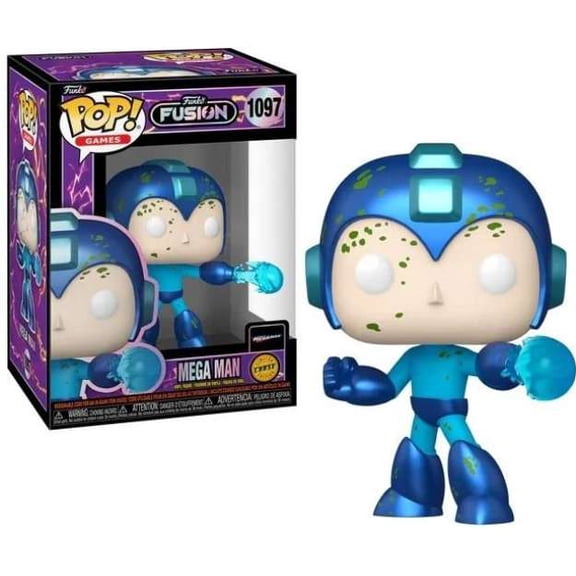 Funko Funko Fusion POP! Games Mega Man Vinyl Figure [Chase]