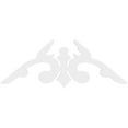 thumbnail image 2 of Ekena Millwork 60"W x 25"H x 1"P (10/12) Pitch Milton Architectural Grade PVC Gable Pediment, 2 of 5