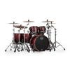 Mapex Saturn IV MH 5-Piece Studioease Shell Pack Cherry Mist Rosewood Burl